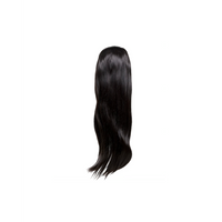 JET BLACK straight 13x4 30inches Full Frontal HD Lace 200% Density baddie box