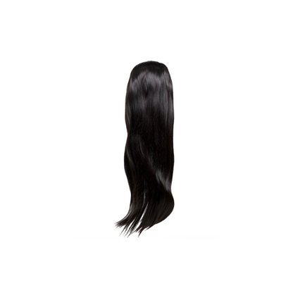 JET BLACK straight 13x4 30inches Full Frontal HD Lace 200% Density baddie box