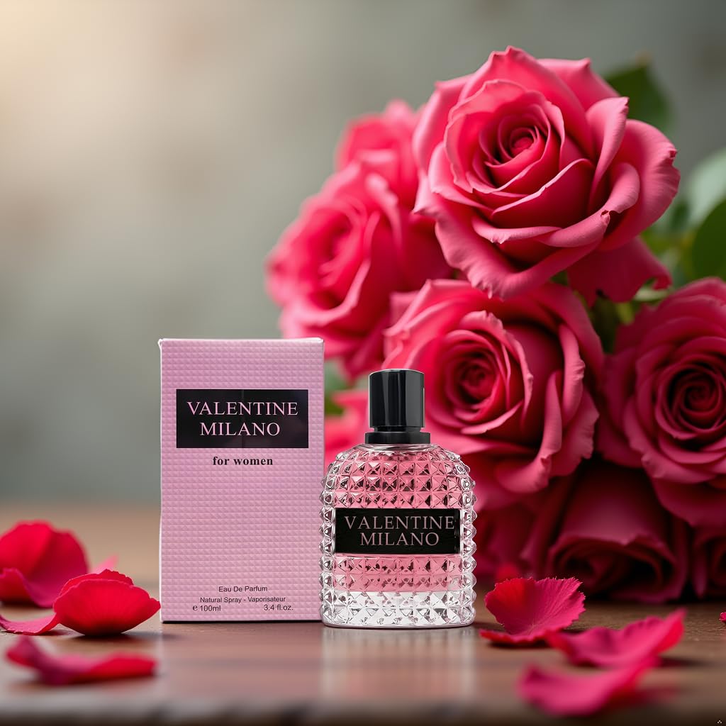 Milano Eau De Parfum for Women 100Ml – Long Lasting Floral Scent with Vanilla, Jasmine & Bergamot – Elegant 100Ml Perfume Spray for Daily or Evening Use