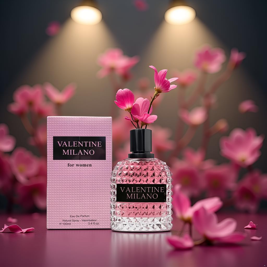 Milano Eau De Parfum for Women 100Ml – Long Lasting Floral Scent with Vanilla, Jasmine & Bergamot – Elegant 100Ml Perfume Spray for Daily or Evening Use
