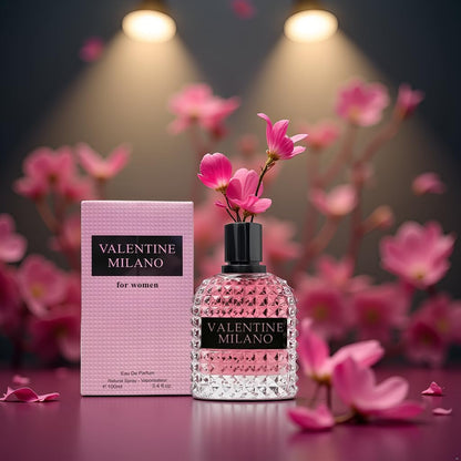 Milano Eau De Parfum for Women 100Ml – Long Lasting Floral Scent with Vanilla, Jasmine & Bergamot – Elegant 100Ml Perfume Spray for Daily or Evening Use