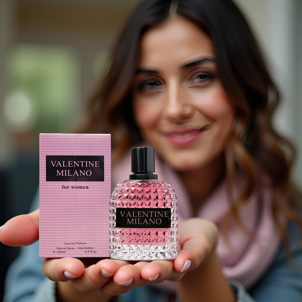 Milano Eau De Parfum for Women 100Ml – Long Lasting Floral Scent with Vanilla, Jasmine & Bergamot – Elegant 100Ml Perfume Spray for Daily or Evening Use