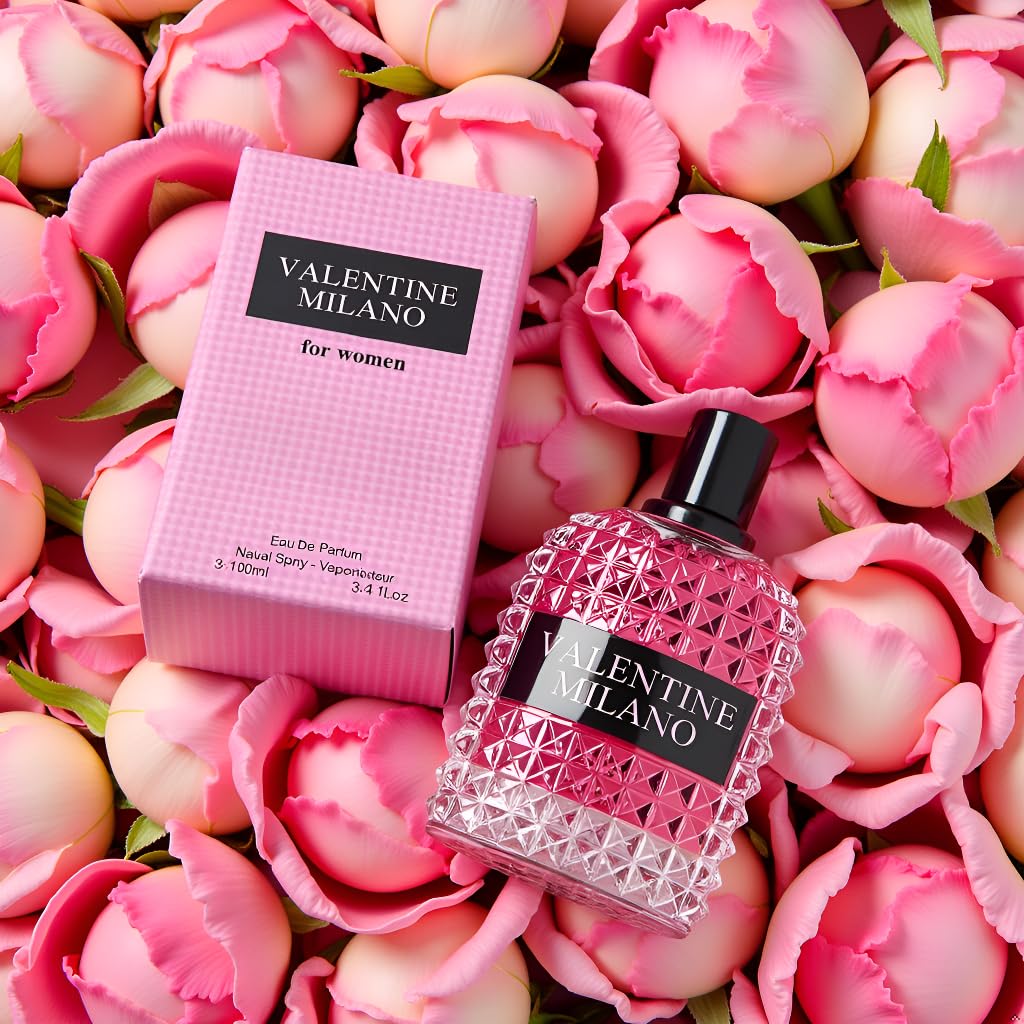 Milano Eau De Parfum for Women 100Ml – Long Lasting Floral Scent with Vanilla, Jasmine & Bergamot – Elegant 100Ml Perfume Spray for Daily or Evening Use
