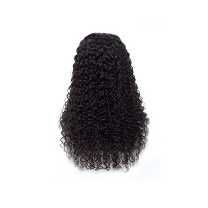 Deep wave 13X4 JET BLACK 24inches Full Frontal HD Lace 200% Density baddie box