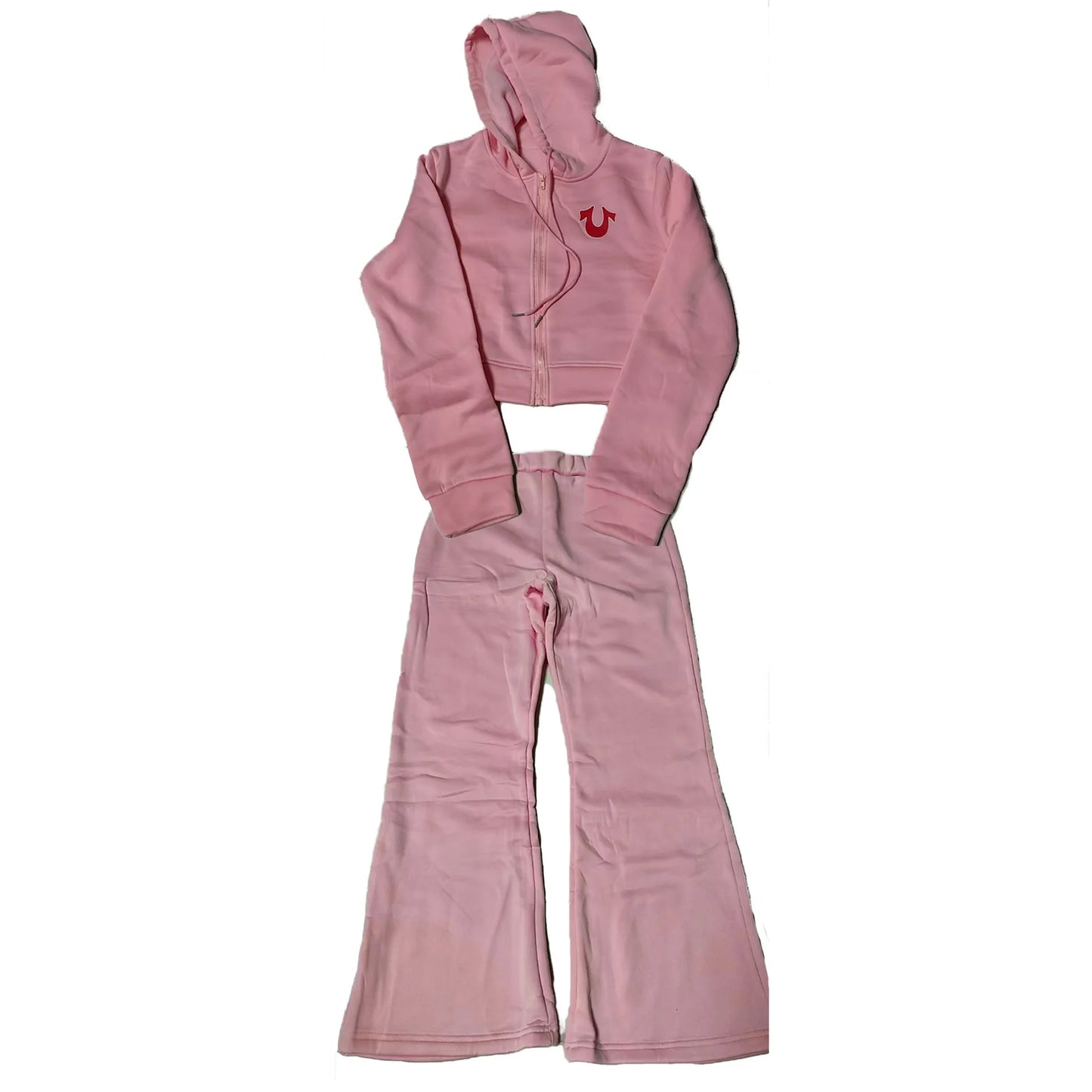  Autumn Hooded Zipper Jackets 2 Piece Pant Set Outfits Women Coats Hoodie Sportwear Sexy Elegant Pink Two Piece Sets