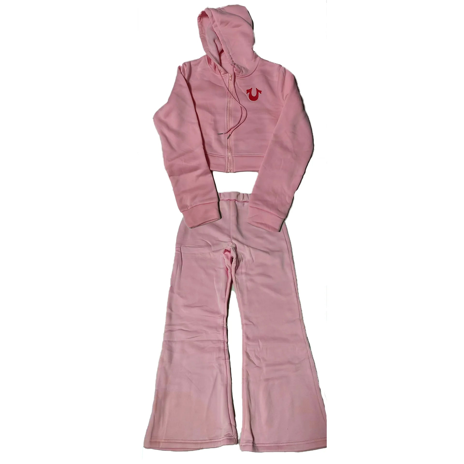  Autumn Hooded Zipper Jackets 2 Piece Pant Set Outfits Women Coats Hoodie Sportwear Sexy Elegant Pink Two Piece Sets