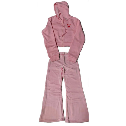  Autumn Hooded Zipper Jackets 2 Piece Pant Set Outfits Women Coats Hoodie Sportwear Sexy Elegant Pink Two Piece Sets