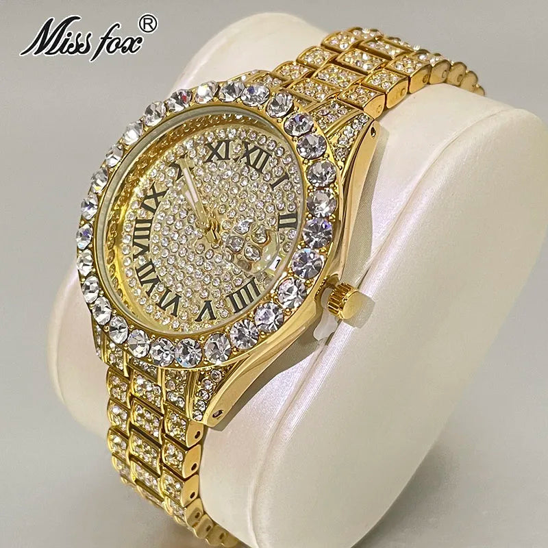 Pink Women Watches Luxury Small Face Elegant Quartz Watch for Ladies Icy Look Party Jewelry Mini Babe so Cute Arm Clock